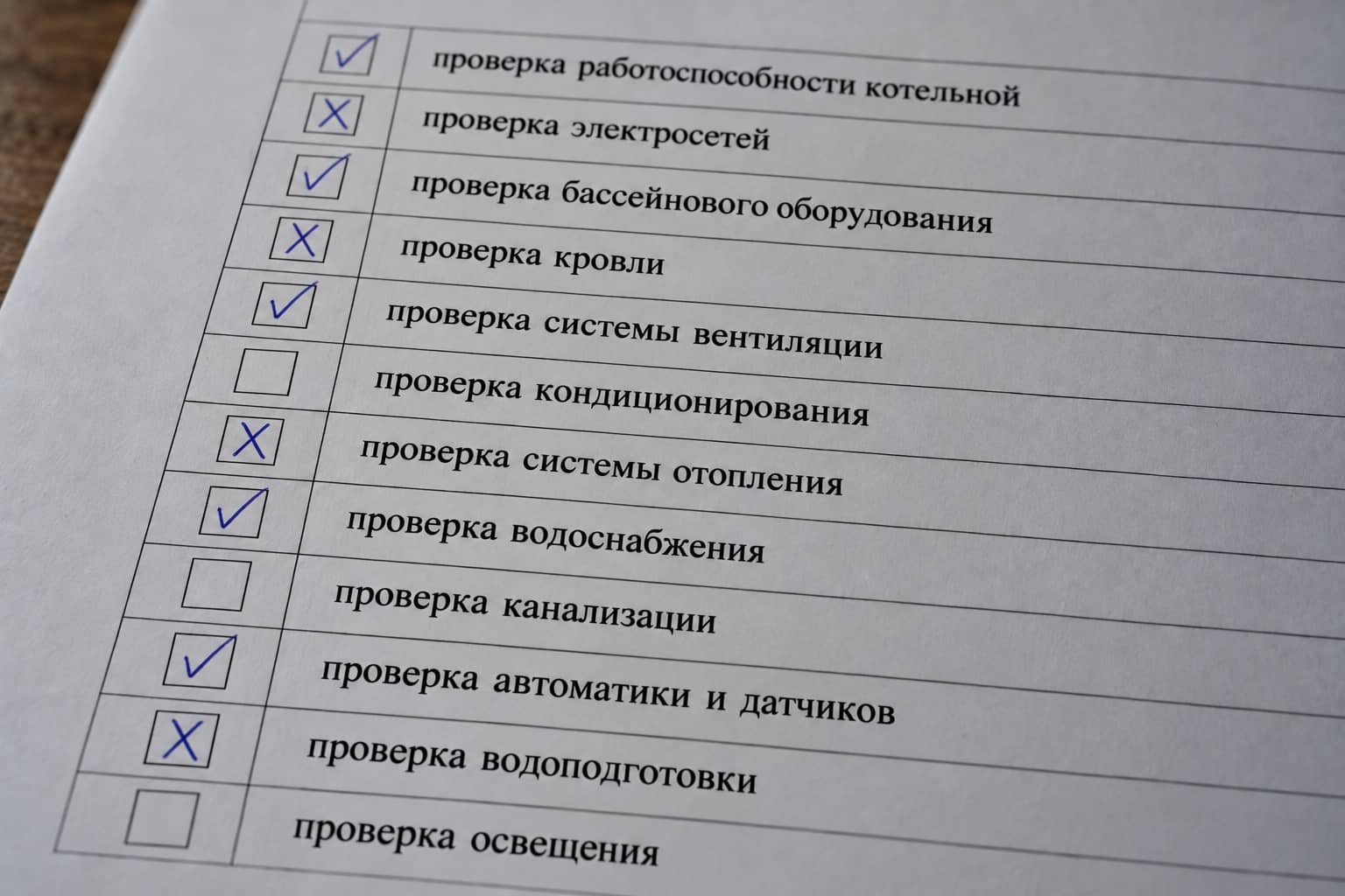 Приёмка инженерных систем при покупке готового дома: чек-лист из 20 пунктов